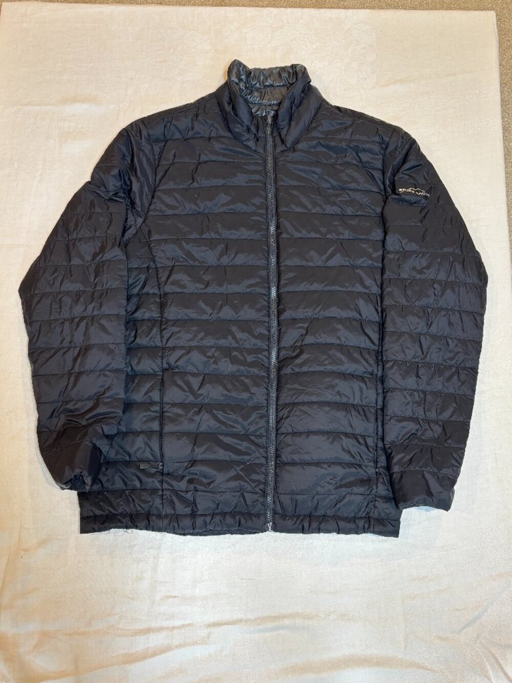 Eddie Bauer Men's Insulated Full Zip Puffer Jacket Black Size 2XL EB556